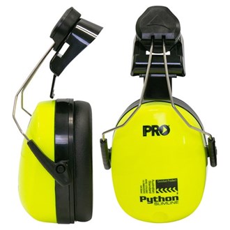 PYTHON HARD HAT ATTACHABLE EARMUFFS SLIMLINE - CLASS 5